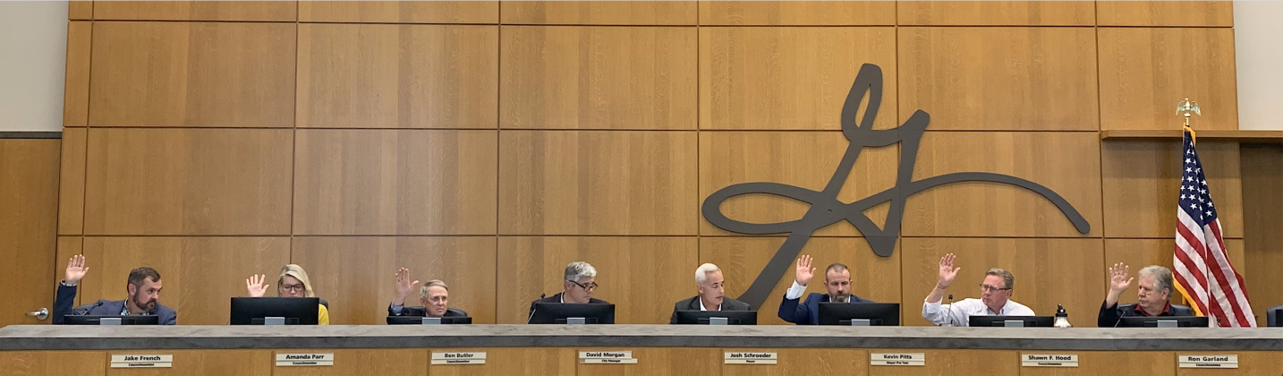 Georgetown City Council members unanimously approved several ordinances related to homelessness during its regular June 25 meeting. (Photo by Kaitlyn Wilkes)