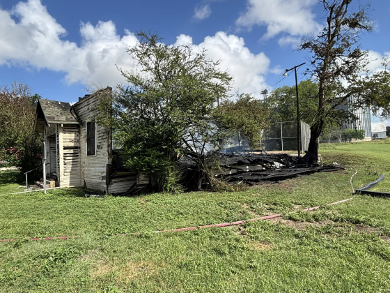 The Old Dickey-Givens Community Center, located at 903 East Martin Luther King Jr. Boulevard, was destroyed by a fire Sunday morning. Photo courtesy of the City of Taylor.