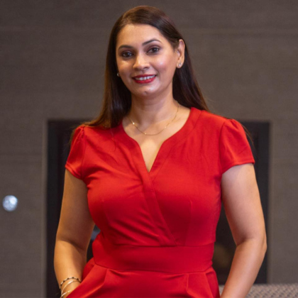 Republican Rupal Chaudhari is running as County Commissioner, Precinct 2.  Photo courtesy of Rupal Chaudhari for Commissioner.