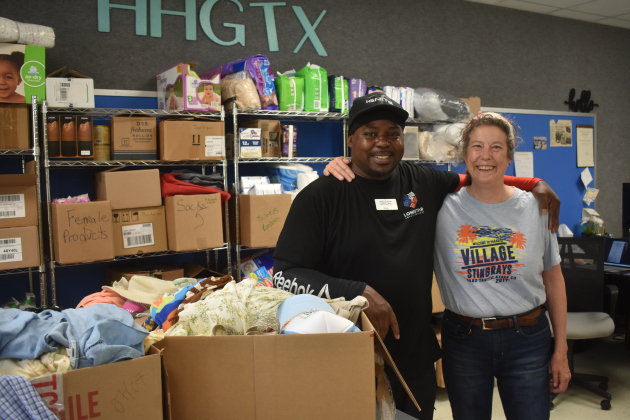 Helping Hands volunteers, photo by Katherine Hamilton, 