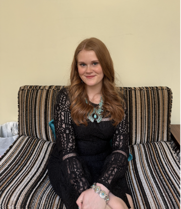 Elle Townley after her interview in the Sun's office on August 5. Photo by Abbey Archer