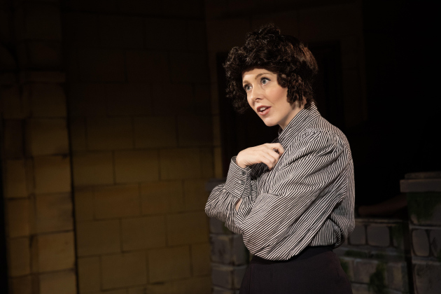 Carrie Cardillo plays the role of Actor 3 in the production.