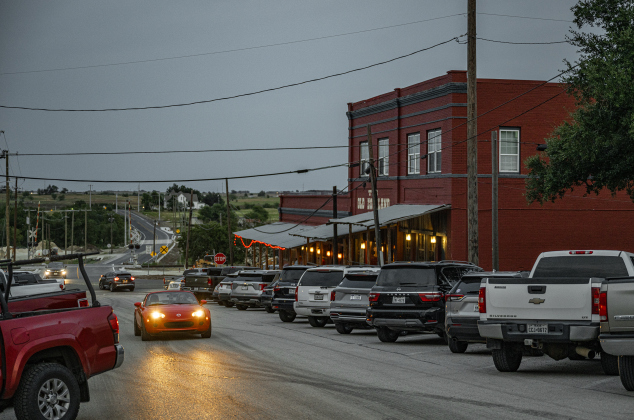 Crowds flocked to the Coupland Dance Hall on Saturday, August 30, 2025.    Photo by Andy Sharp.