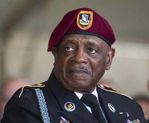 First Sergeant (Army, retired) Will Williams, founder of the Share The Will Foundation, was a participant in the Parade of Colors  at the Georgetown Field of Honor on Sunday, November 9, 2025.