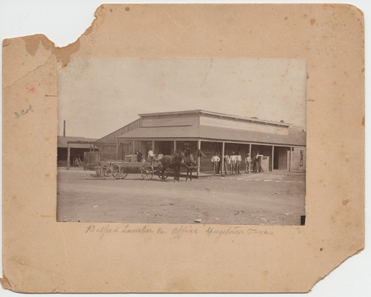 An archive image shows The Belford Lumber Company.
