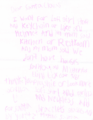 Letters to Santa