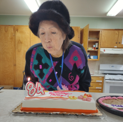 Also on December 3, A Gift of Time helped respite participant Nancy Lim celebrate her 84th birthday.