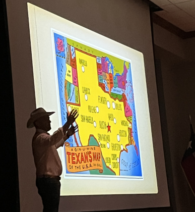 Chet Garner talks about traveling across Texas.