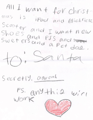 Letters to Santa