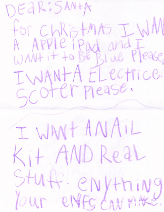 Letters to Santa
