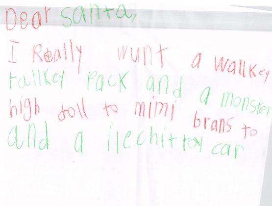 Letters to Santa