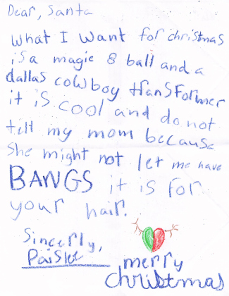 Letters to Santa