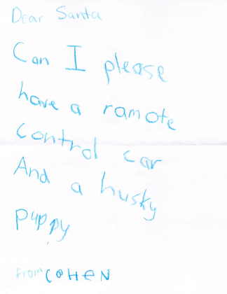Letters to Santa