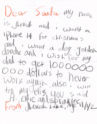 Letters to Santa