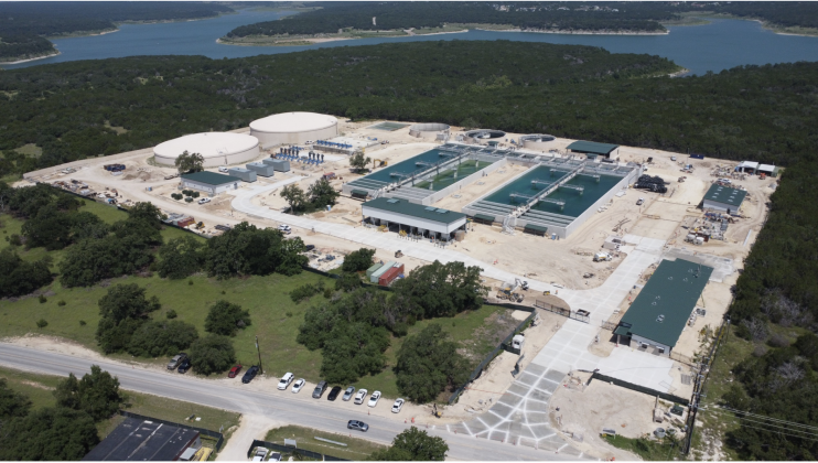 The South Lake Water Treatment plant finished the first page of construction this past summer, adding 11 million gallons to Georgetown’s water supply. (Courtesy City of Georgetown) 