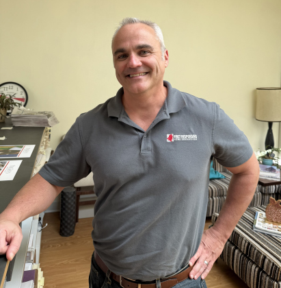 Ross Black, owner and operator of First Responding Home Inspections. Photo by Abbey Archer