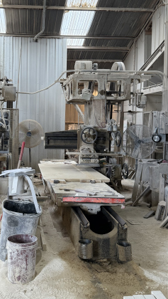 This 1930s-era planer is used for shaping and profile work to create consistent thickenness.