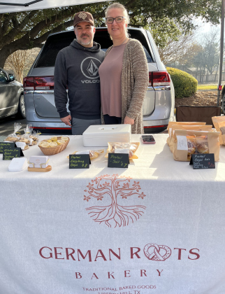 Jason and Sonja Flanagan own German Roots Bakery and sell at the farmers market. Photos by Linda Dwyer