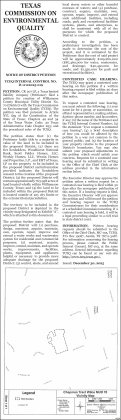 TCEQ Notice MUD 70