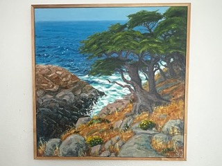 Artwork by Andrew Corbin is on display at Mesquite Creek Outfitters.