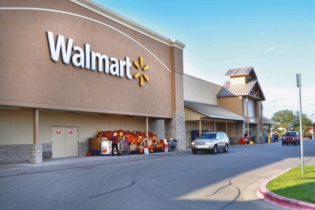 Georgetown’s Walmart is the closest major grocery story for many in Jarrell and northeast Williamson County. Jarrell’s future Walmart would start to serve those residents once built. Sun Archive.
