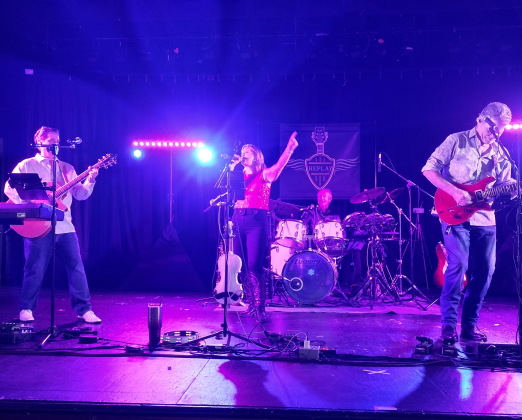 The band Replay, from San Antonio, played hits from the 1960s, ’70s and ’80s during the March 5 “Night of Classic Memories” gala in the Sun City Ballroom.