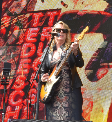 Susan Tedeschi, from Florida-based Tedeschi Trucks Band, is one of the multi-membered groups lead singers. The group is known for songs like  "Midnight in Harlem."