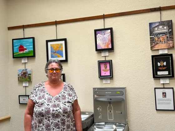 Jan Sherer is the Sun City Visual Arts Club artist of the month.