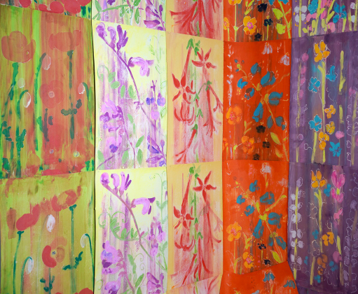  The “Impressions of Wildflowers” exhibit is at the Georgetown Art Center. 