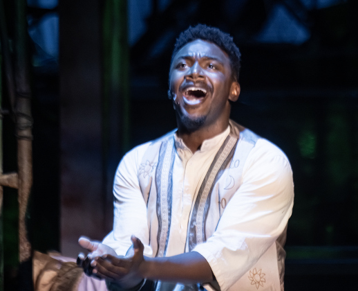 Nathaniel Fomby, playing Jesus, is pictured during the  Thursday, May 28, 2026 dress rehearsal for “Jesus Christ Superstar,” playing on the Georgetown Palace Springer Stage through July 5th. 