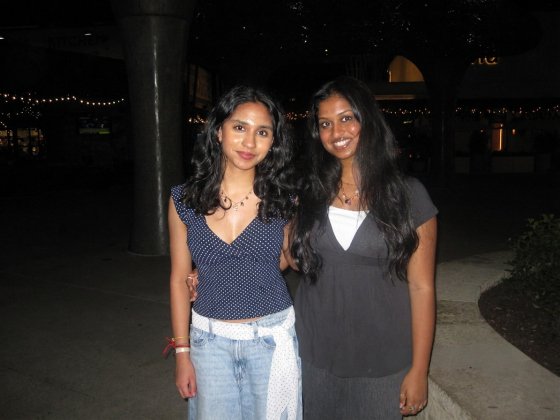 STAARkids Founders are Leander students Hasini Chandrakumar (left) and Ambika Ashok.
