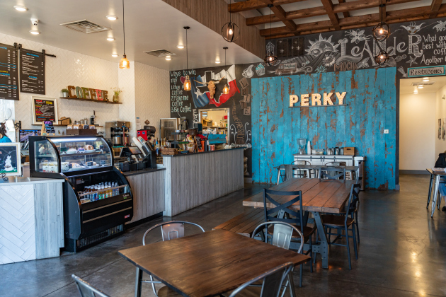 The Leander location of Perky Beans also features a cafe which has a full food service menu. The Georgetown location will have smaller bites instead.(Courtesy Perky Beans)