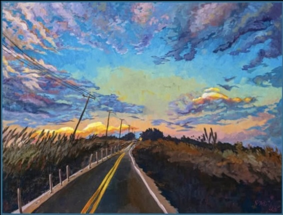 An art exhibit by Jan Frazier is on display at Georgetown City Hall until October 2.