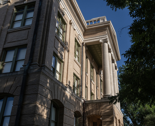 Williamson County Courthouse’s exterior is pictured from Austin Avenue Tuesday, July 7.