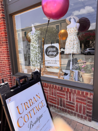 Urban Cottage boutique has moved to 218 West Eight Street on the Square.   Photo courtesy Urban Cottage