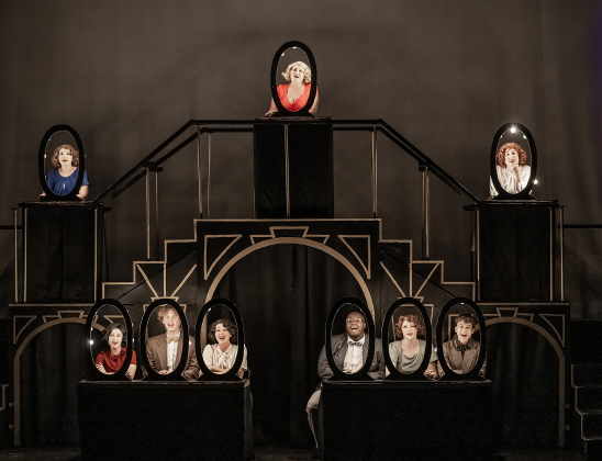Cast members are pictured in a scene  from the dress rehearsal of the Georgetown Palace production of “42nd Street”  on Thursday, July 23, 2026. The show runs through August 30 on the Springer Stage.   Photo by Andy Sharp