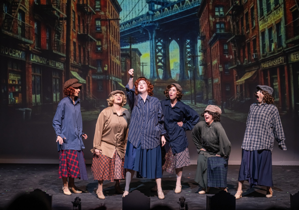 Cast members perform in a scene  from the dress rehearsal of the Georgetown Palace production of “42nd Street”  on Thursday, July 23, 2026. The show runs through August 30 on the Springer Stage.   Photo by Andy Sharp