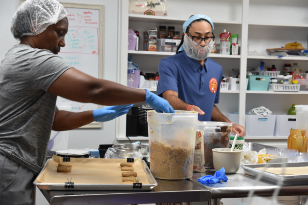 Cookies are prepared at  Crisp &amp; Chew. Photos by Alyssa Perera