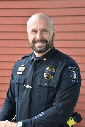 Georgetown Police Chief Cory Tchida