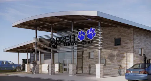 JISD’s new Paw Prints, an early childhood development center, is the remodeled former district administration building. It was a 2023 bond project.