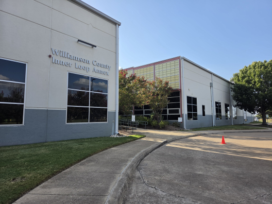 Located off the Southeast Innerloop in Georgetown, the Williamson County Innerloop Annex houses the Elections Department. Photo by Nalani Nuylan.