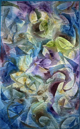 Sally Gradle’s “Grief and Gratitude” will be on display in the second-floor gallery space.
