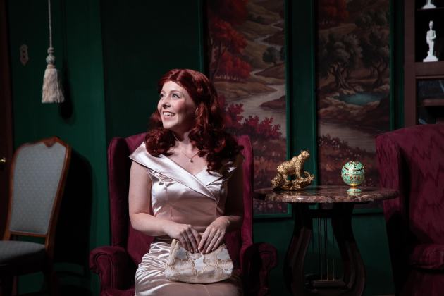 Carrie Cardillo as Vera Claythorne in “And Then There Were None.”  Photos by Lindsey Brisbine/The Palace Theatre
