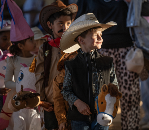 5-year-old Logan Horn participated in the Stick Horse Parade during the Williamson County Fair, held on Wednesday, October 21, 2026. The fair and the Wiliiamson County Rodeo continued through October 24th at the Williamson County Expo Center. Photo by Andy Sharp