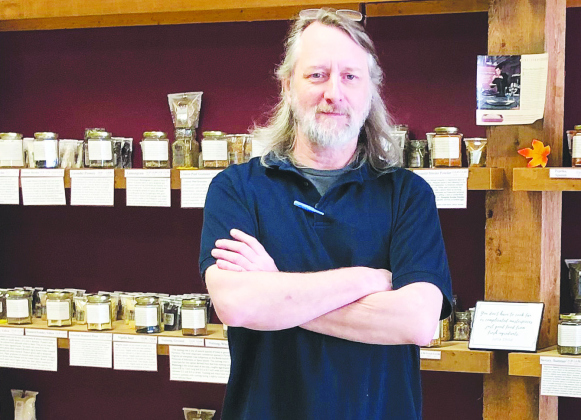 Chris Poulos owns The Spice Agent. PHOTOS BY LINDA DWYER