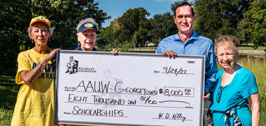 Georgetown American Association of University Women receives $8,000 grant