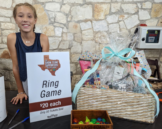 Audy Morgan will enter two goats and two lambs in her next livestock show outing at the Williamson County Livestock Show in Taylor. She is a fifth grader at Everette Williams Elementary School in Georgetown and plans to keep showing livestock to save money for college and other fine things. LESLIE MORGAN