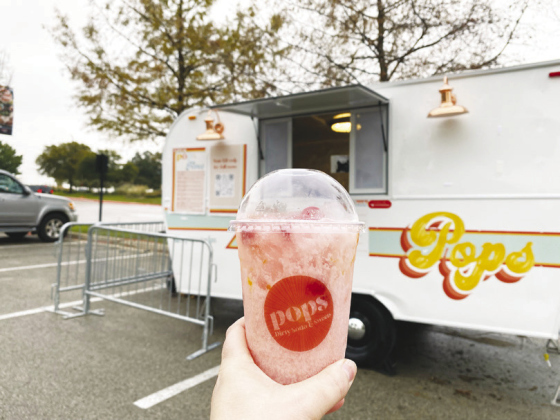 Pops Soda &amp; Sweets, a mobile soda bar, opened to customers in the Wolf Ranch shopping center earlier this month. The business specializes in a variety of family- friendly soda concoctions. COURTESY POPS SODAAND SWEETS