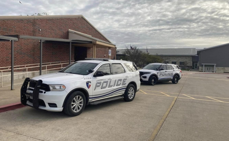 Jarrell PD had an increased presence at Jarrell Middle School on Monday.