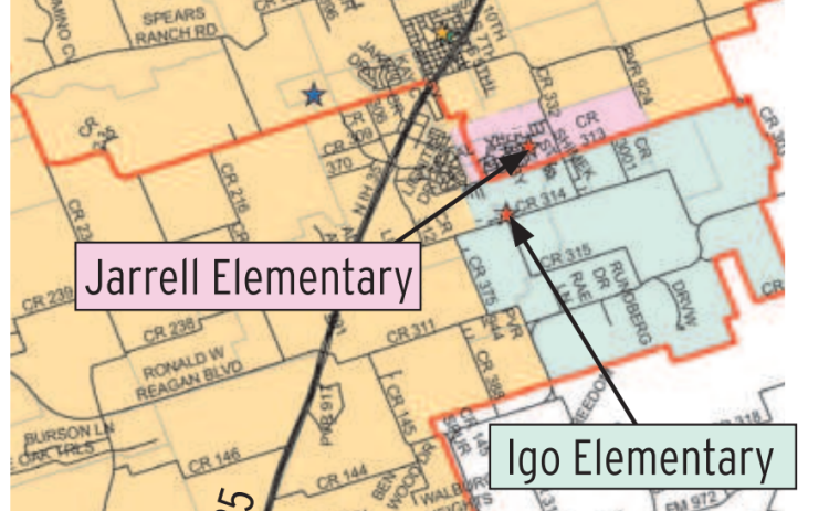 Jarrell ISD trustees approved new elementary school attendance zones February 15 to accommodate the opening of Double Creek Elementary School in August.